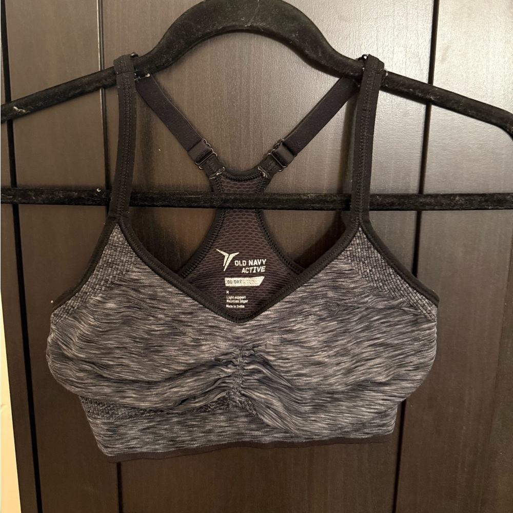 Old Navy Active Heathered Gray Sports Bra
